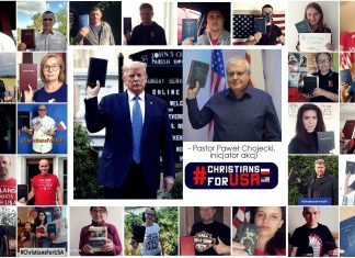 Akcja #ChristiansForUSA – popieram chrześcijańską Amerykę i prezydenta Trumpa!