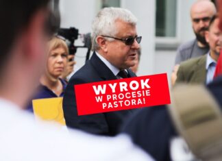 Pastor Chojecki skazany. Zapowiada start w wyborach